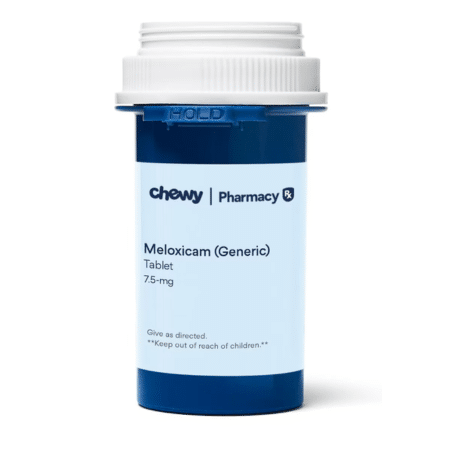 Meloxicam generic bottle from Chewy.