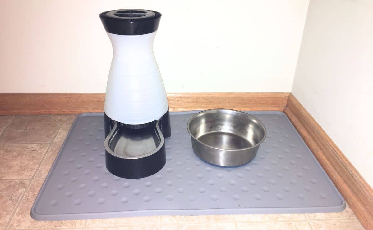 Pet Fusion dog feeding mat